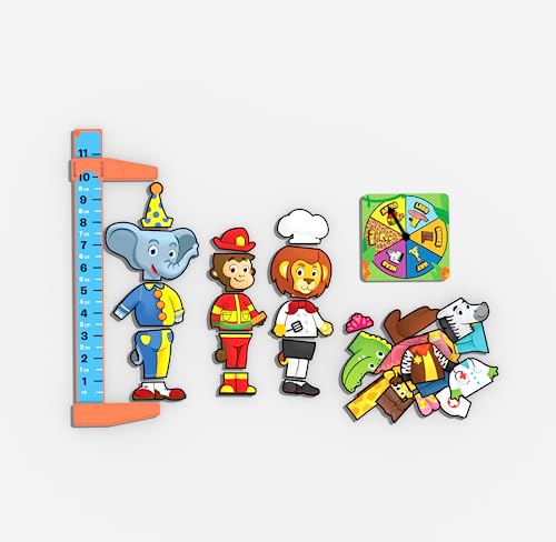 How Tall Am I - Juego de medir para preescolar miniatura 3