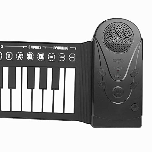 Sunydog-49 Touches Roll Up Piano Pliable Portable Hand Roll Piano avec Haut-Parleur intégré pour Enfants/Adultes/débutants - Les Beatles, Paul McCartney, John Lennon, RIngo Starr, George Harrison Sunydog-49 Touches Roll Up Piano Pliable Portable Hand Roll Piano avec Haut-Parleur intégré pour Enfants/Adultes/débutants – Image 5