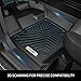 OEDRO Floor Mats for 2018-2024 Ford Expedition 7 Seats with 2nd Row Bucket Seats, All Weather Protection Car Mats TPE Accessories, 1st 2nd and 3rd Rows Floor Liners and Cargo Liner