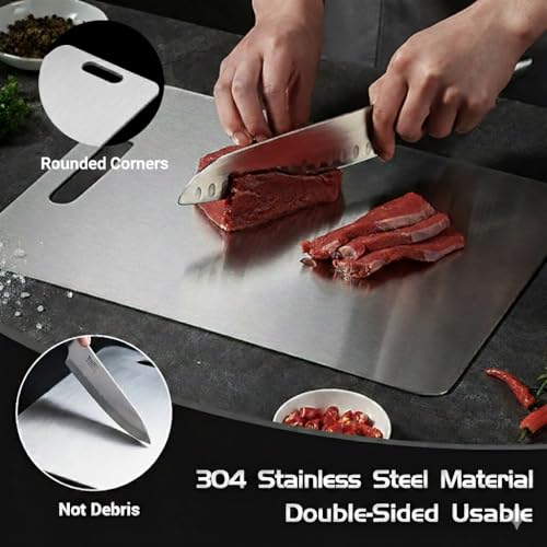 Set de 4 Tablas de Cortar Acero Inoxidable miniatura 4