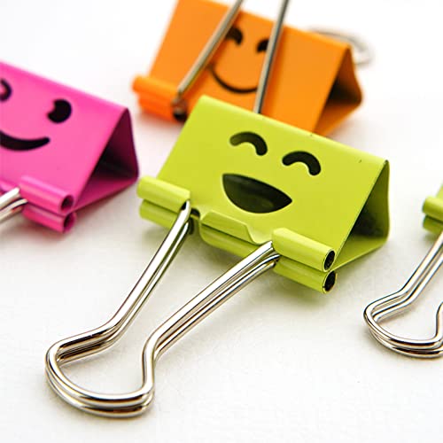 Foldback - Confezione da 48 mollette colorate per