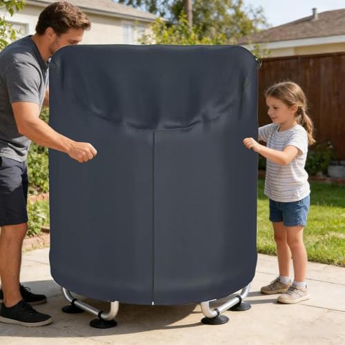 Bâche d'ombrage pour trampoline pour protéger la toile des intempéries - 4