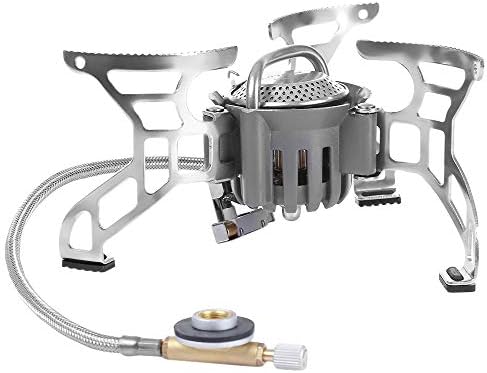 Dawwoti BULIN BL100 - T4 - A Portable Split Gas Stove Collapsible Lightweight Stainless Camp Stove Burner for BBQ Outdoor Cooking Hiking Picnic Trekking