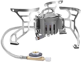 Dawwoti BULIN BL100 - T4 - A Portable Split Gas Stove Collapsible Lightweight Stainless Camp Stove Burner for BBQ Outdoor Cooking Hiking Picnic Trekking