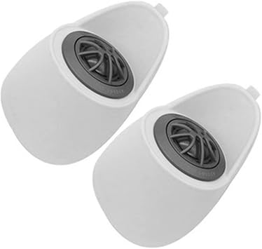 4Pcs 2.5 Inch Car Audio A-Pillar Tweeter Car Two- Frequency Inverted Mold Tweeter