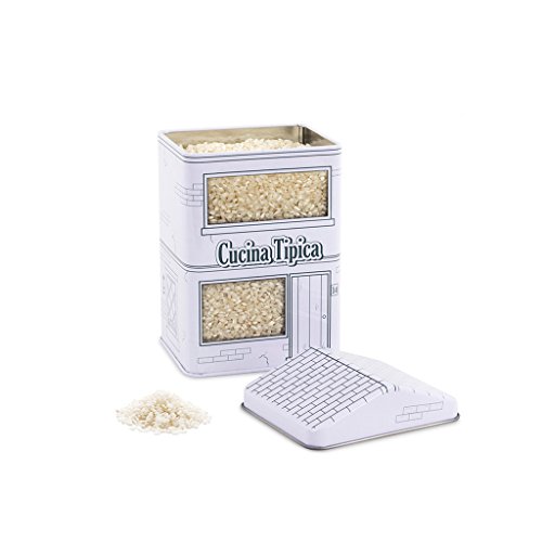 Balvi Bote Cocina Cucina Color Blanco Recipiente de Cocina Vintage en 