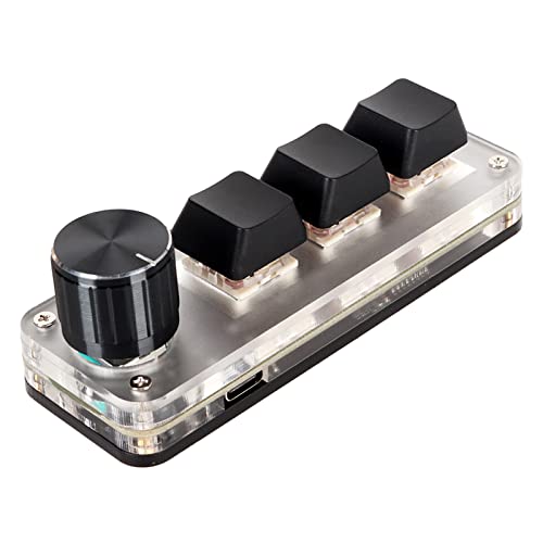 Clavier programmable macro USB ASHATA à interrupteur rouge avec boutons