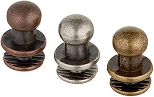 Tim Holtz Hitch Fastener Möbelknöpfe, 12er Pack