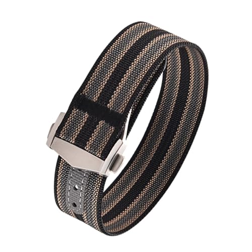 [[ł] LoXiCXgbv 20mm IKXΉ XEHb` [tFCYΉ Y fB[X X|[c tH[fBOobN EHb`oh ZCR[uXbgp(Black Khaki Grey)