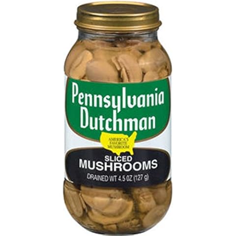 Pennsylvania Dutchman Sliced Mushrooms, 4.5 oz Cover