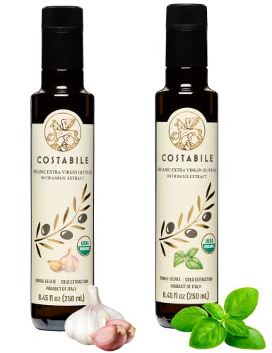 Aceite de oliva extra virgen infusionado 2x250 ml