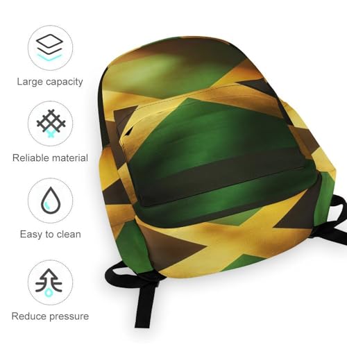 Sac à dos ordinateur portable drapeau jamaïcain taille L mixte - 6
