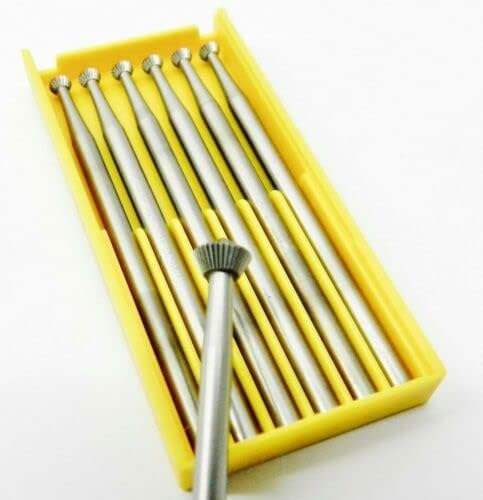 Jewelers Hart Bur 031 Jewelry Stone Setting Bur 90º Pack of 6 FOX Germany 3.1mm