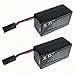 MaximalPower Gifi Power LiPo Battery or Charger for Parrot AR.Drone 2.0 & 1.0 Quadricopter (2 Battery 2000mAh)