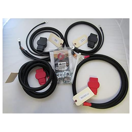 Made in USA. Custom Battery Cables kit Compatible/Replacement for Dodge Ram 2500/3500 2007-2009 Gen 3.5 6.7L Cummins diesel The Original. pn 792
