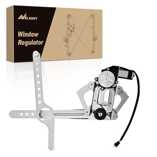 Image of Nilight 741-654 Window Regulator /Motor Front Passenger Side Compatible with 1988-2002 Chevrolet Blazer C1500 C2500 C3500 K1500 K2500 K3500 Tahoe GMC Yukon 1996 1997 1998 1999 2000 2001 2002