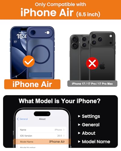 Coque Antichoc iPhone Air avec Béquille Rétractable et Protection Camera - 2