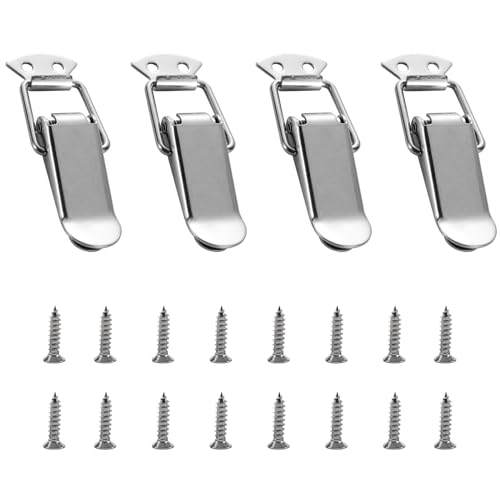 BloomExcellent Pb-2405 Edelstahl Kniehebelspanner 4 Stück