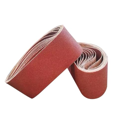 24 Pack 3 x 21 Inch Sanding Belts Aluminum Oxide6 Each of 40 80 120 240 Grits for Woodworking Polishing Belt Sander Paper