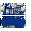 PoE Ethernet/USB HUB HAT for Raspberry Pi Zero/Zero W/Zero WH, 3X USB 2.0 Ports, 10M / 100M RJ45 Port, 802.3af-Compliant