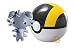 Pokemon TOMY Clip n Carry Pokeball Espurr & Ultra Ball Figure Set