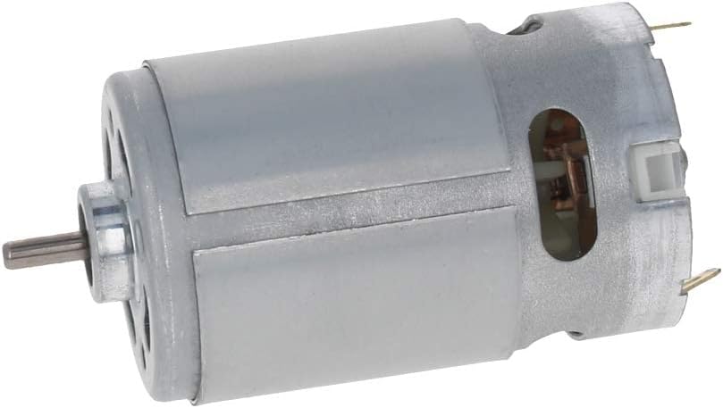 Fielect 16.8V DC Motor 22500RPM Round Shaft High Torque Electric Motor for DIY Electric/Electronic Projects, Drills, Robots, RC Vehicals, Remote Controlled Cars/Robot, Saw Repair/Replacement Engine