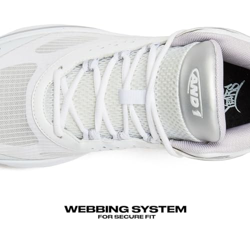 Image of AND1 Basketball Shoes for Women and Men, High Top Men's Basketball Shoes - Womens Basketball Sneakers Size 6 to 16