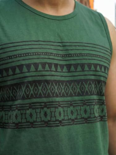 Image of Rigo Stylish Cotton Printed Vest for Men | Round Neck,Regular Fit, Sleeveless T-Shirt Vest for Men | Casual Innerwear Sando for Men & Boys - Perfect for Workouts Gym, Vacations, and Beaches