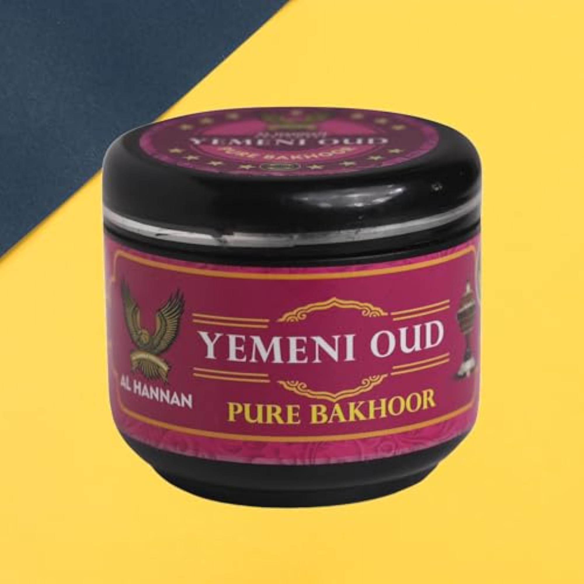 Yemani Oud Pure Bakhoor for Meditation & Air Purification, 50 GM