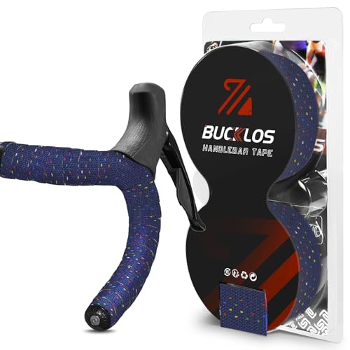 BUCKLOS Silicone EVA Road Bike Handlebar Tape Comfort Drop Bar Wraps 2Pcs