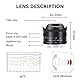 7artisans 7,5 mm f2.8 Mark II APS-C Fischaugen-Weitwinkelobjektiv für Fujifilm FX spiegellose Kamera X-T1 X-T2 X-T3 X-T20 X-T30 X-E1 X-E2 X-E3