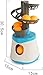 ZIJINGM Automatic Table Tennis Machine, Portable Table Tennis Launcher Holds 15 Table Tennis Balls, 1 Click to Launch, Battery Powered, Suitable for Beginners to Practice Training by Themselves