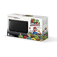 Black Nintendo 3DS XL with (Pre-installed) Super Mario 3D Land