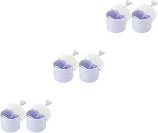 NIYANGLE 6 Peças De Espuma Para Limpeza De Rosto Creme De Bolhas Portátil Máquina De Espuma Para Lavar O Rosto Copo Para Fazer Bolhas Faciais Cuidados Com A