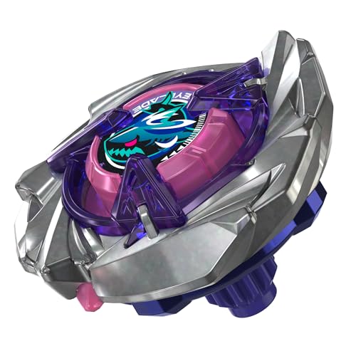 Image of BEY BLADE X Scale Shark 4-50UF Booster Pack Set with Takara Tomy Attack Type Top, Battling Tops Game Toys, Ages 8+