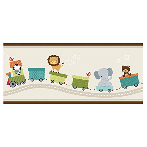 Bedtime Originals Wallpaper Border, Choo Choo