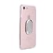 iPhone 7 Case/iPhone 8 Case with 360 Rotating Ring Grip Holder Kickstand Function Magnetic Base, Ultra Slim Thin Hard Scrub Cover with Shockproof Protective for Soft TPU iPhone 7/8/7S (Transparent)