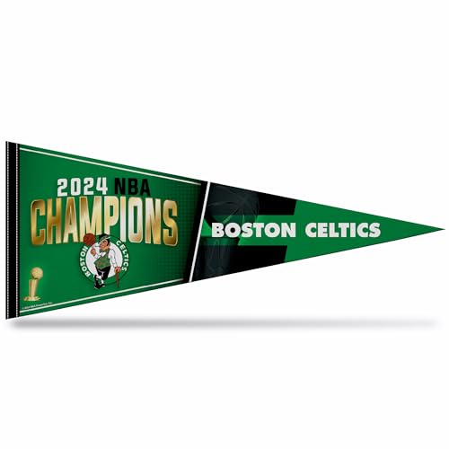 Image of Rico Industries NBA Basketball 12 inch x 30 inch Felt Wall Decor Pennant - Great for Home /Bed Room /Man Cave Decor