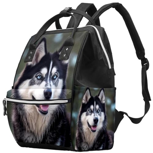 Sac à dos chien de l'Alaska 14 pouces pour voyage et travail