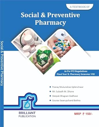 Buy Social and Preventive Pharmacy Book Online at Low Prices in India ...