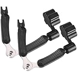 2 Pack Guitar String Winder, Guitar String Winder Tool, Guitar Bridge Pin Puller and Cutter, 3 In 1 Multifunctional Guitar String Peg Tuner Winder for Acoustic Electric Guitar