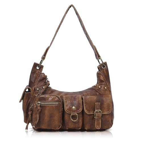 Bolso Hobo para Mujer en Cuero Vegano Suave miniatura 1