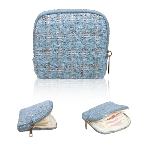 Travel Jewelry Case with Zipper for Women