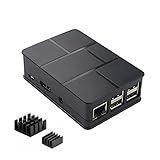 Embalaje incluye: 1 * caja protectora de Raspberry Pi, 2 * disipador de calor de aluminio(Raspberry Pi no incluido)