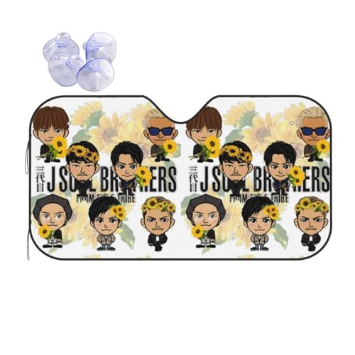 O J Soul Brothers TVF[h  tg tgTVF[h Ռ UVJbg fM 򉻖h~ z2t ȒPE RpNg[ 70cm x 130cm