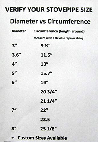 12 Stovepipe Heat Exchanger/Reclaimer/Radiators 3.6 Inch Dia Pellet Stove Pipe #TOP5