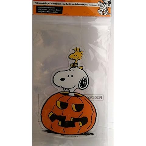 Product Works Halloween Gel Clings 4 Assorted Styles 6" X 10" 6" Cover