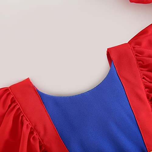 Disfraz de Cosplay Bebe Niña Blanco Nieve 2PC miniatura 4