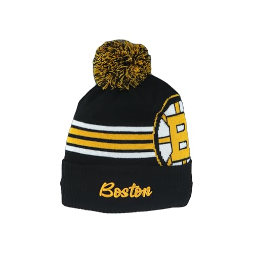 Image of ZHATS NHL Unisex-Adult NHL Officially Licensed Beanie Pom Rush