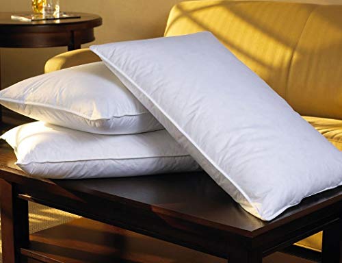 Almohada de plumón y pluma King soporte medio